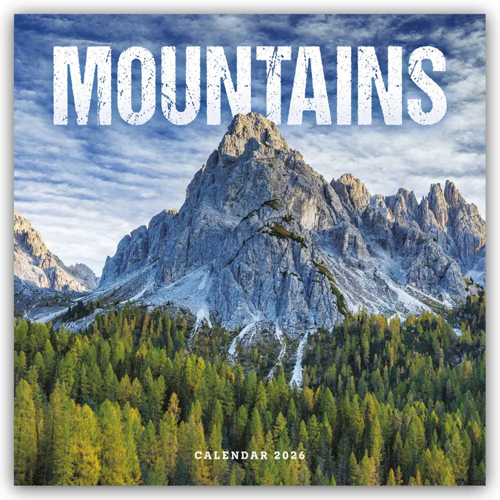 Cover: 9781529847901 | Mountains - Die höchsten Berge 2026 - Wand-Kalender | Calendar | 14 S.
