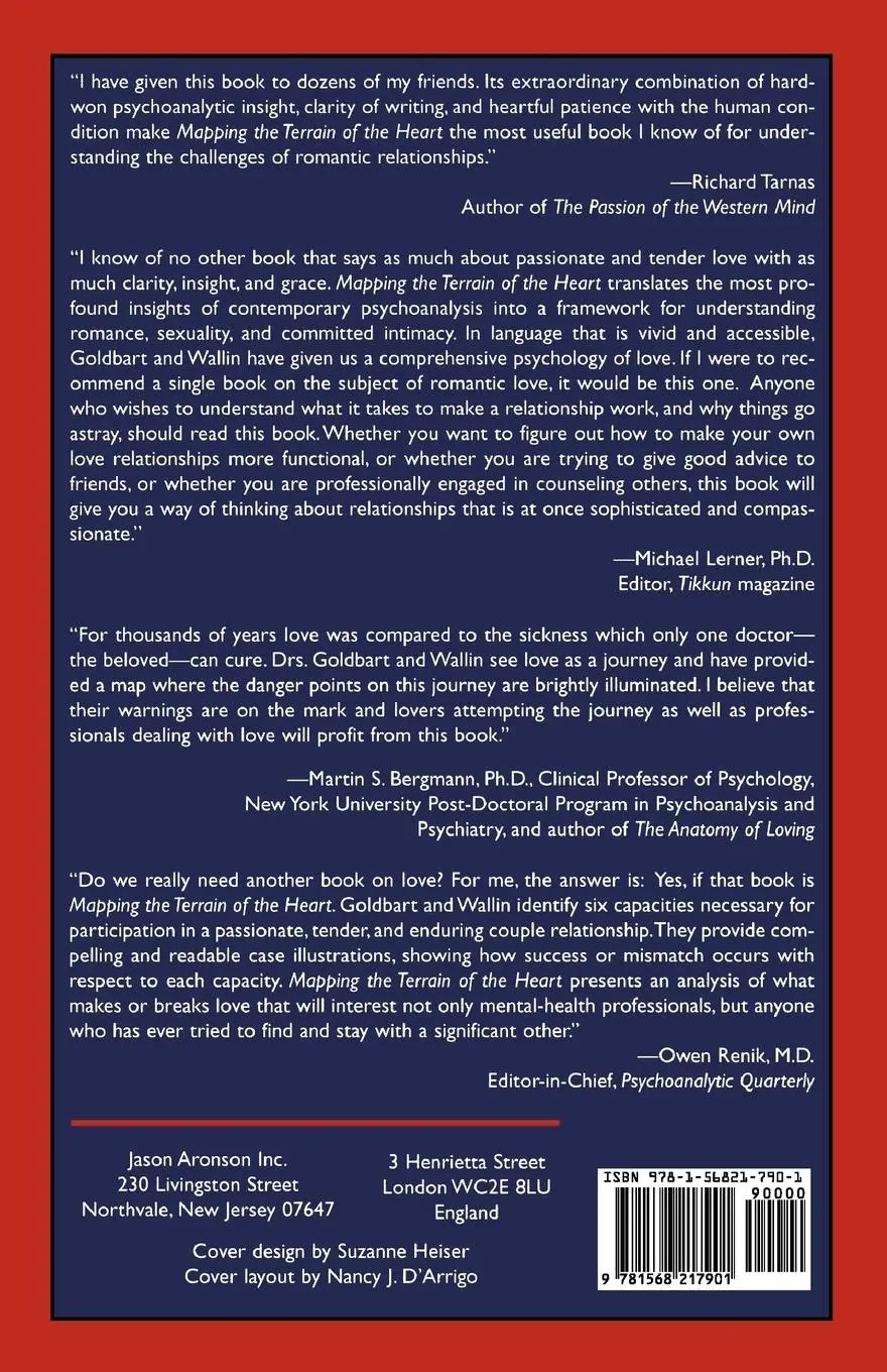 Rückseite: 9781568217901 | Mapping the Terrain of the Heart | Stephen Goldbart (u. a.) | Buch