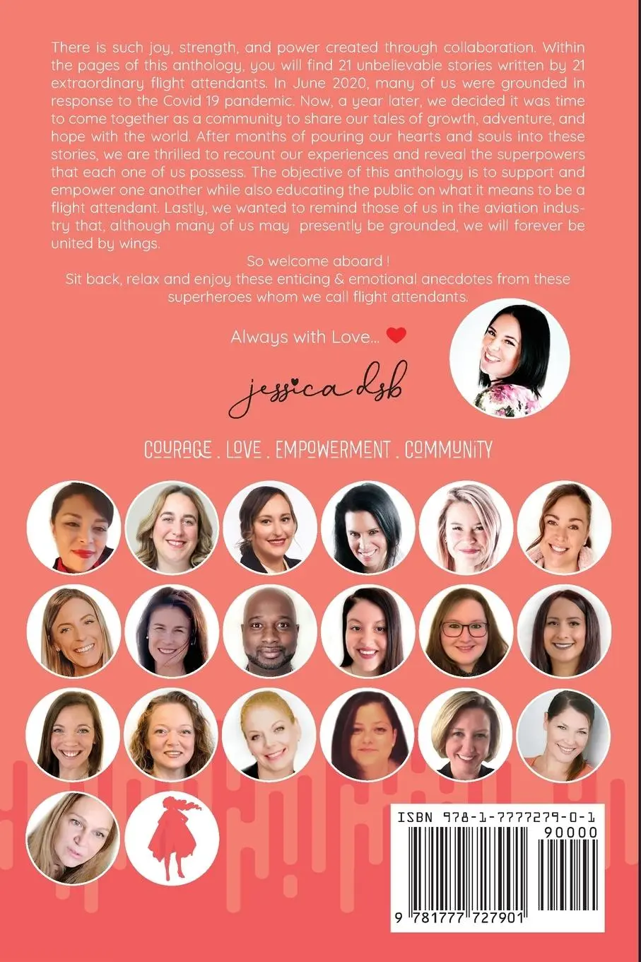 Rückseite: 9781777727901 | I AM A FLIGHT ATTENDANT &amp; THAT IS MY SUPERPOWER | Taschenbuch | 2021