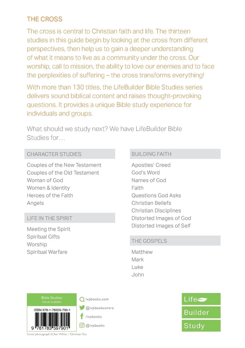 Rückseite: 9781783597901 | The Cross (Lifebuilder Study Guides) | John Stott | Taschenbuch | 2018