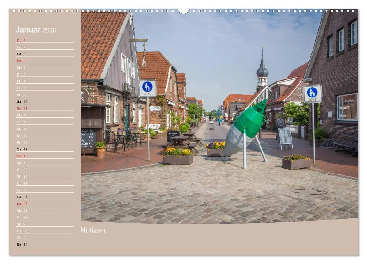 Bild: 9783457757901 | Hooksiel im Friesland (hochwertiger Premium Wandkalender 2026 DIN...