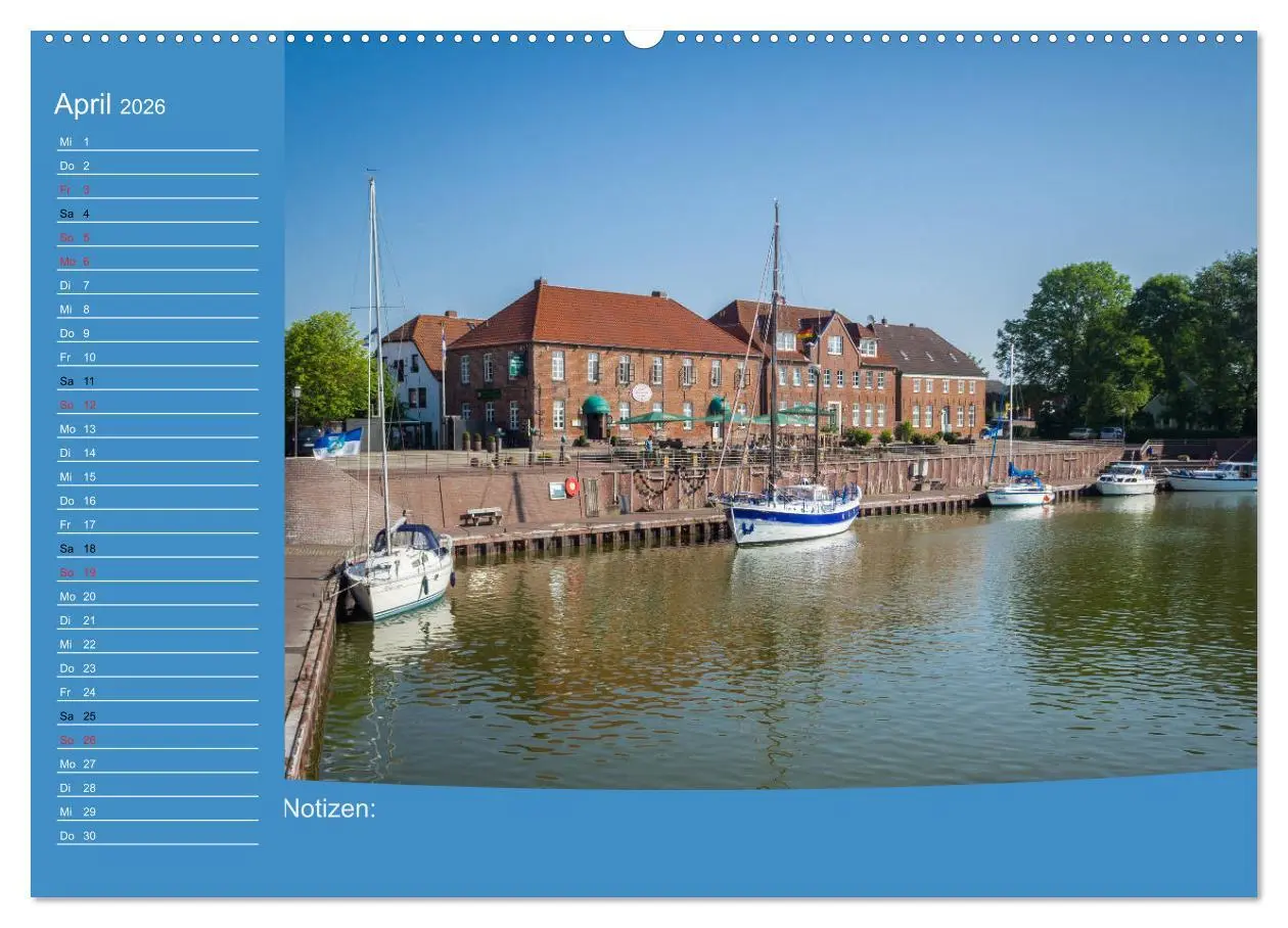 Bild: 9783457757901 | Hooksiel im Friesland (hochwertiger Premium Wandkalender 2026 DIN...