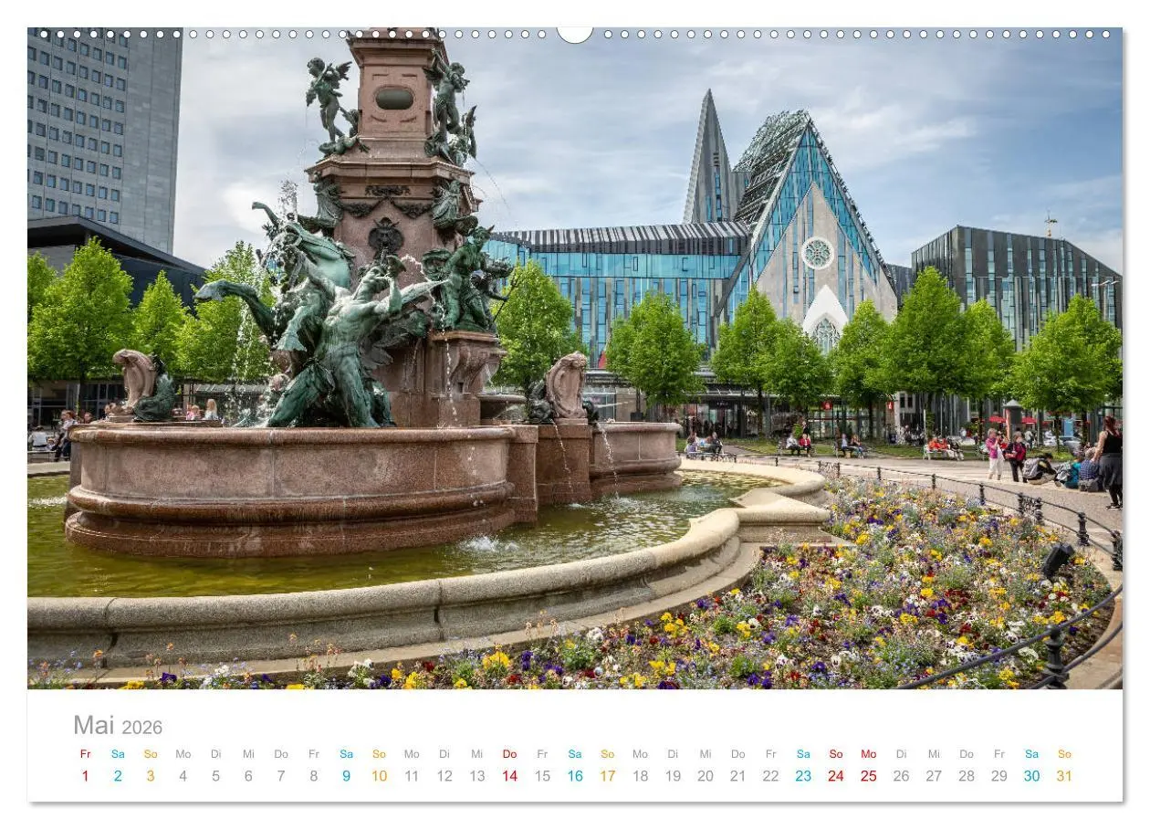 Bild: 9783457827901 | Leipzig - Spaziergang durch Epochen (Wandkalender 2026 DIN A2...