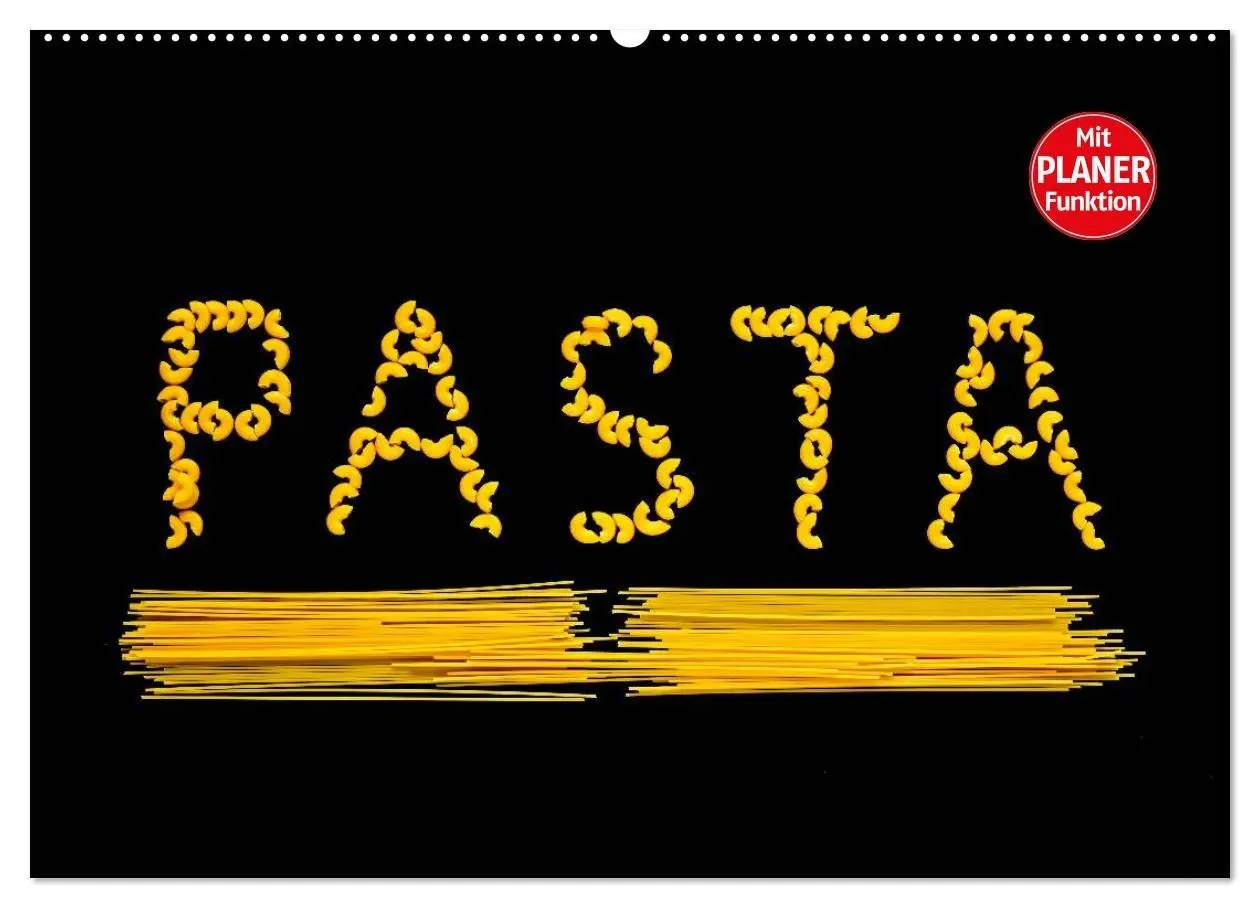 Cover: 9783457997901 | Pasta (Wandkalender 2026 DIN A2 quer), CALVENDO Monatskalender | Jäger