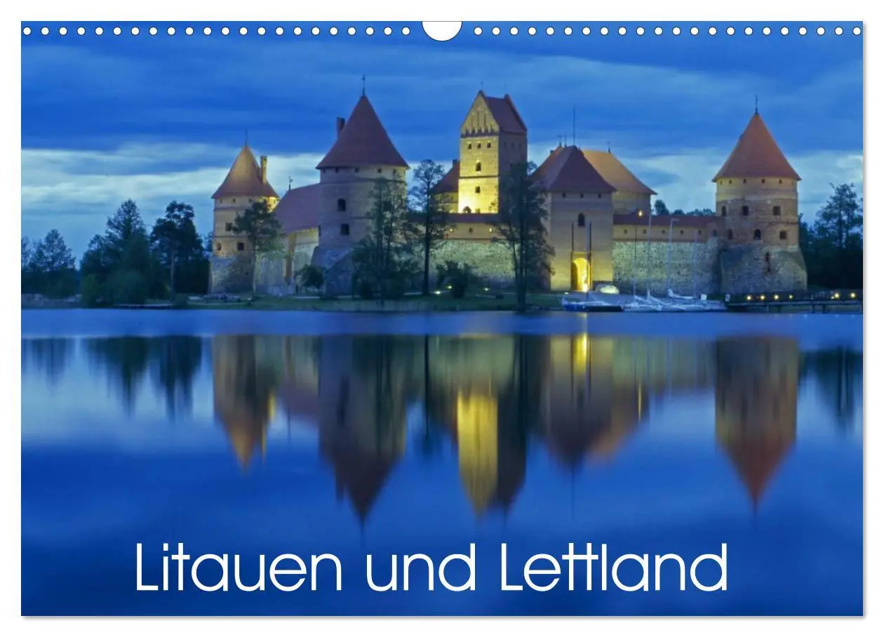 Cover: 9783516087901 | Litauen und Lettland (Wandkalender 2026 DIN A3 quer), CALVENDO...