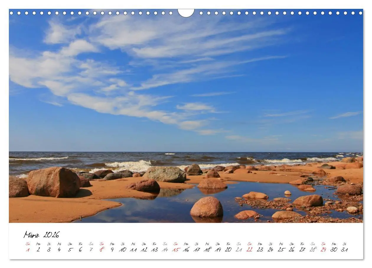 Bild: 9783516087901 | Litauen und Lettland (Wandkalender 2026 DIN A3 quer), CALVENDO...