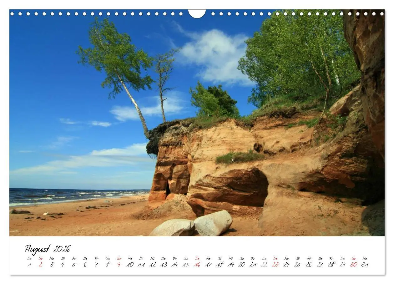 Bild: 9783516087901 | Litauen und Lettland (Wandkalender 2026 DIN A3 quer), CALVENDO...