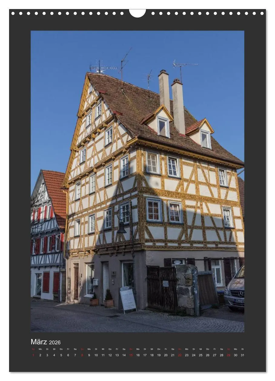 Bild: 9783516467901 | Waiblingen - Spaziergang durch die Altstadt (Wandkalender 2026 DIN...