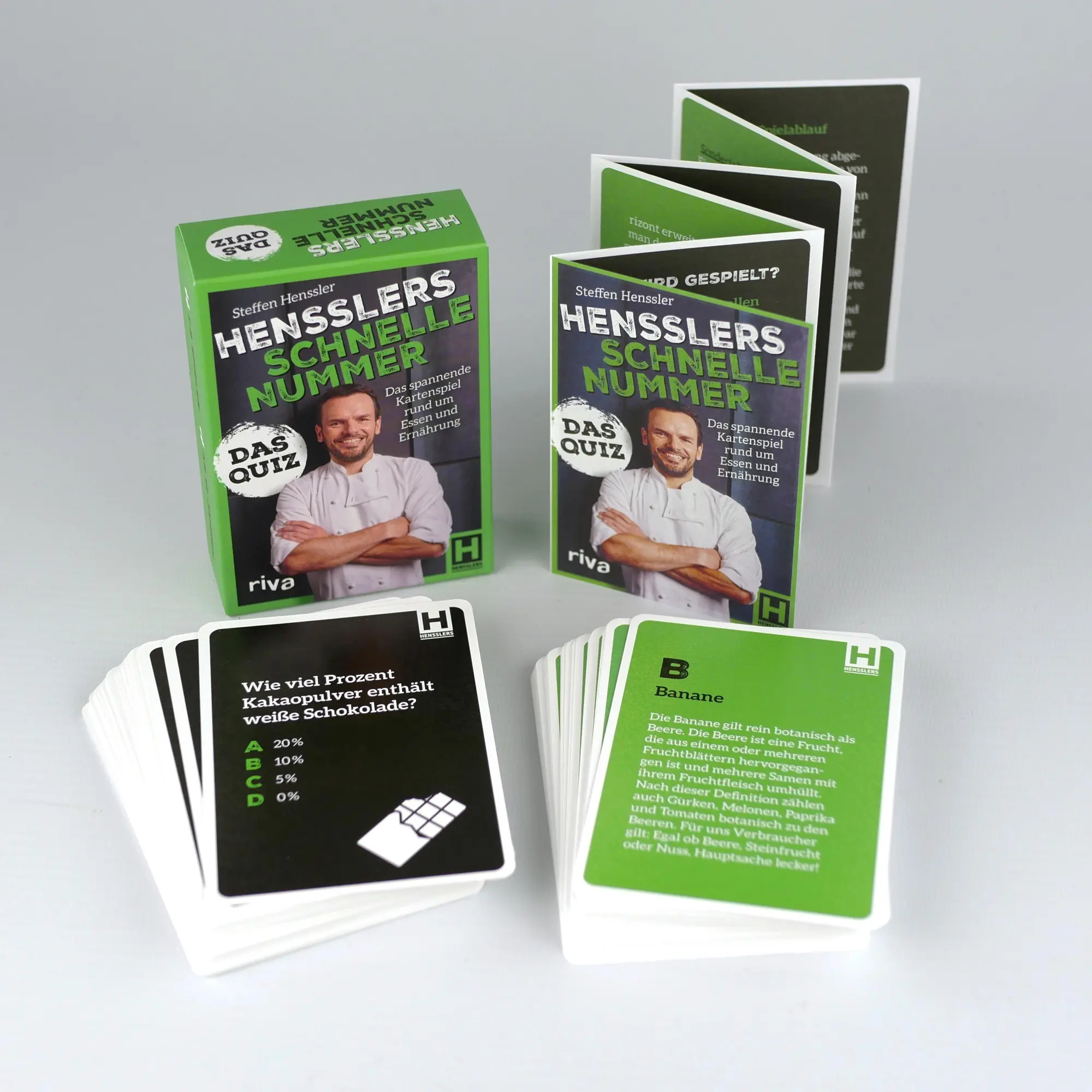 Bild: 9783742327901 | Hensslers schnelle Nummer: Das Quiz | Steffen Henssler | Box | 72 S.