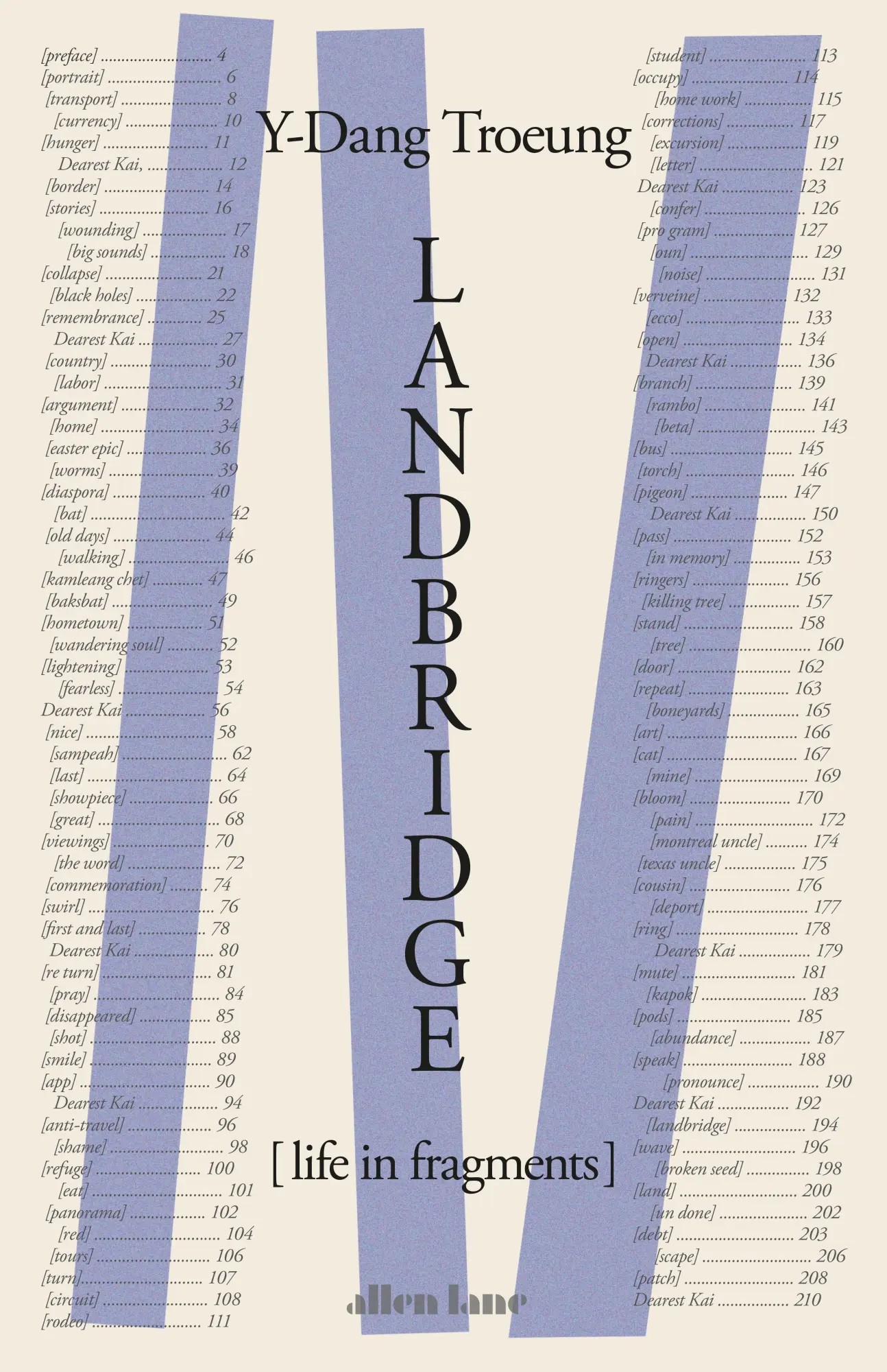 Cover: 9780241648001 | Landbridge | Life in Fragments | Y-Dang Troeung | Buch | Gebunden
