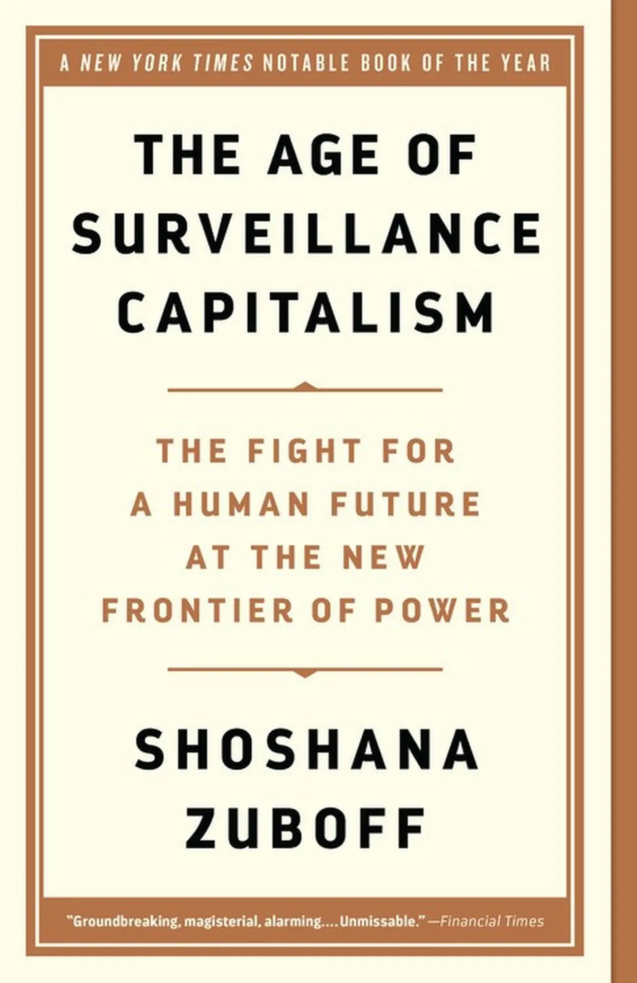 Cover: 9781541758001 | The Age of Surveillance Capitalism | Shoshana Zuboff | Taschenbuch