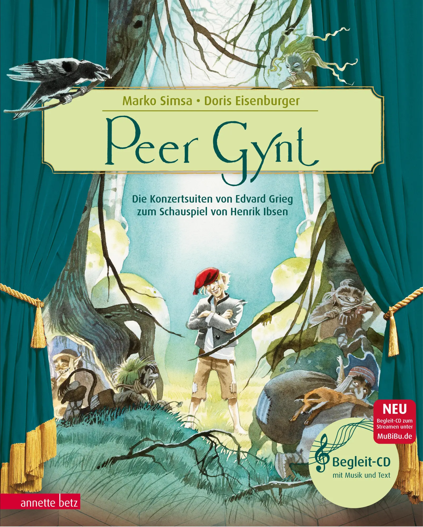 Cover: 9783219118001 | Peer Gynt | Marko Simsa | Buch | Musikalisches Bilderbuch mit CD