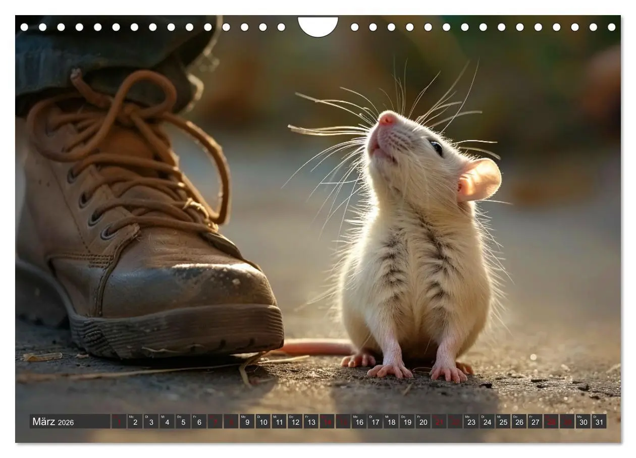 Bild: 9783457338001 | Mein bester Kumpel ist eine Ratte (Wandkalender 2026 DIN A4 quer),...