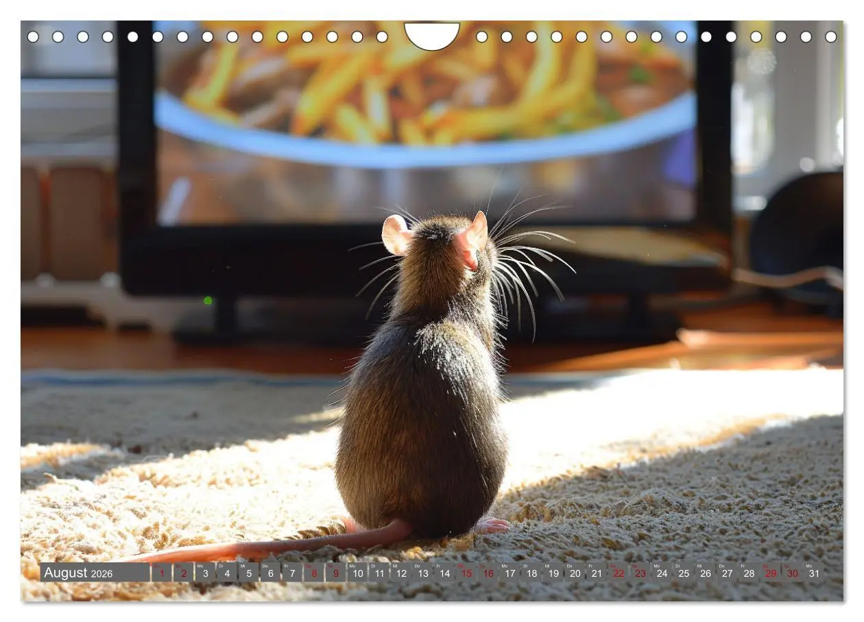 Bild: 9783457338001 | Mein bester Kumpel ist eine Ratte (Wandkalender 2026 DIN A4 quer),...