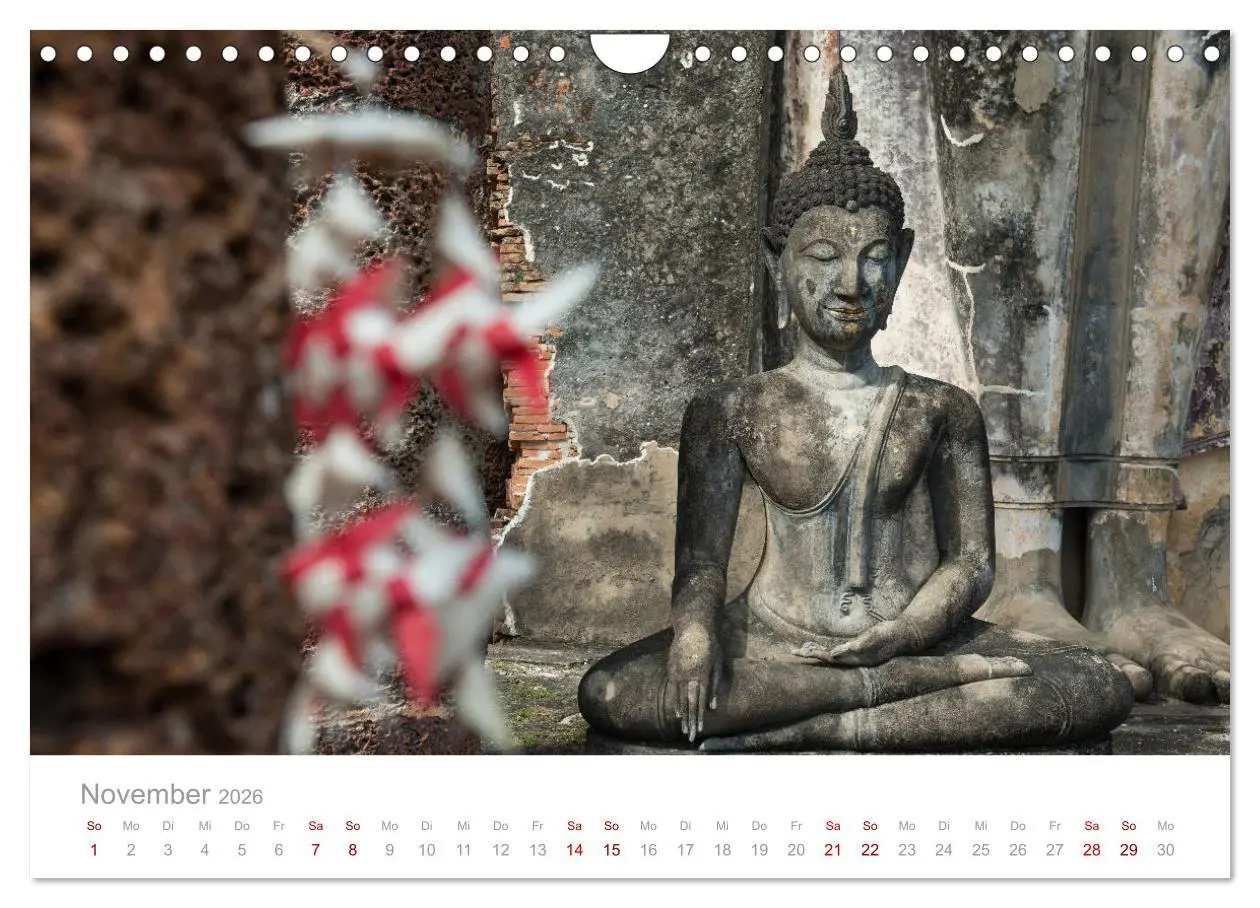 Bild: 9783457578001 | BUDDHA - Im Reich der Achtsamkeit (Wandkalender 2026 DIN A4 quer),...