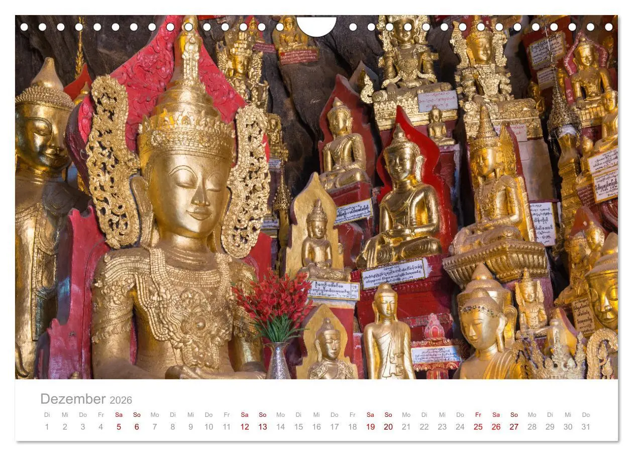 Bild: 9783457578001 | BUDDHA - Im Reich der Achtsamkeit (Wandkalender 2026 DIN A4 quer),...