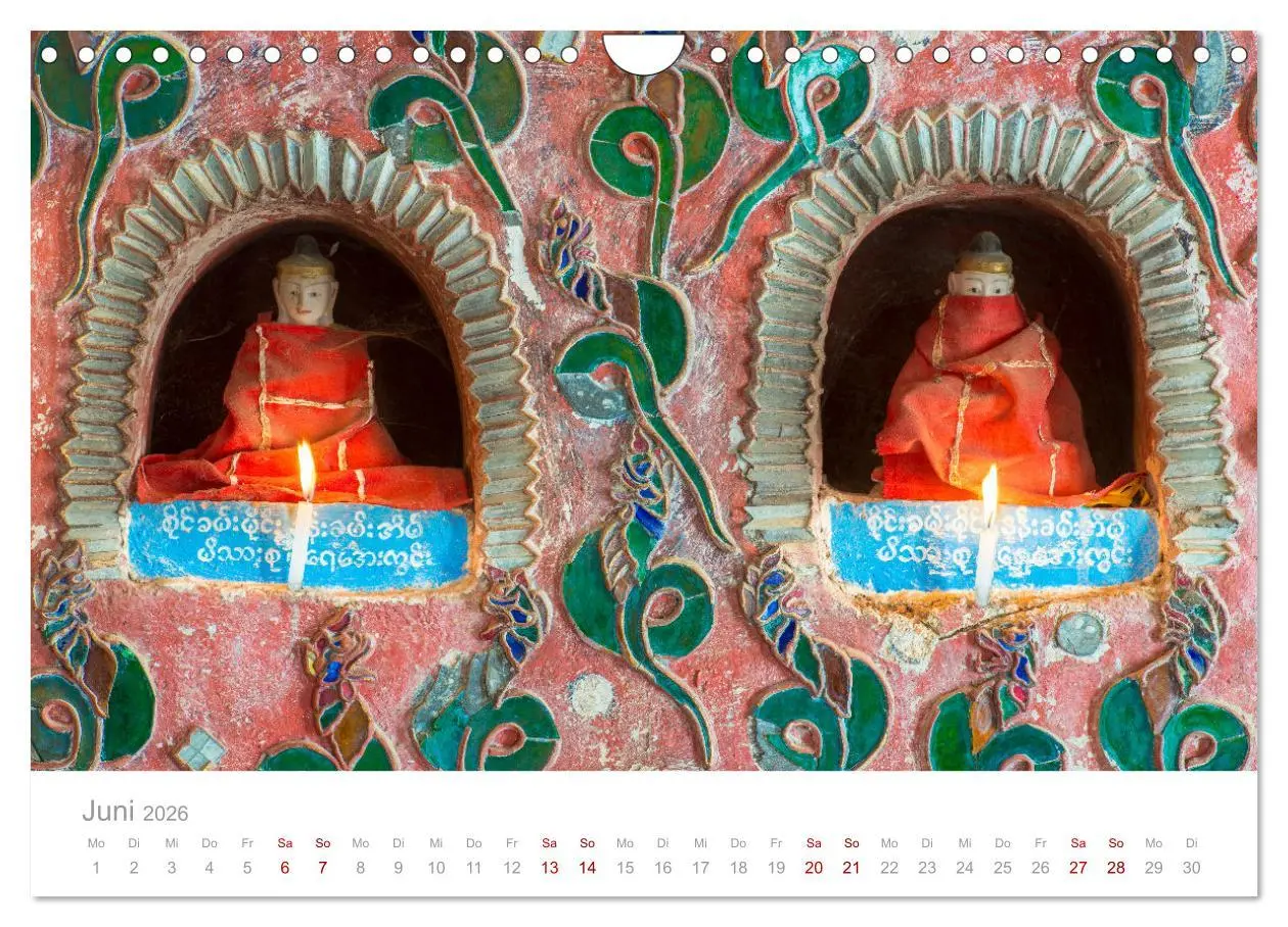Bild: 9783457578001 | BUDDHA - Im Reich der Achtsamkeit (Wandkalender 2026 DIN A4 quer),...
