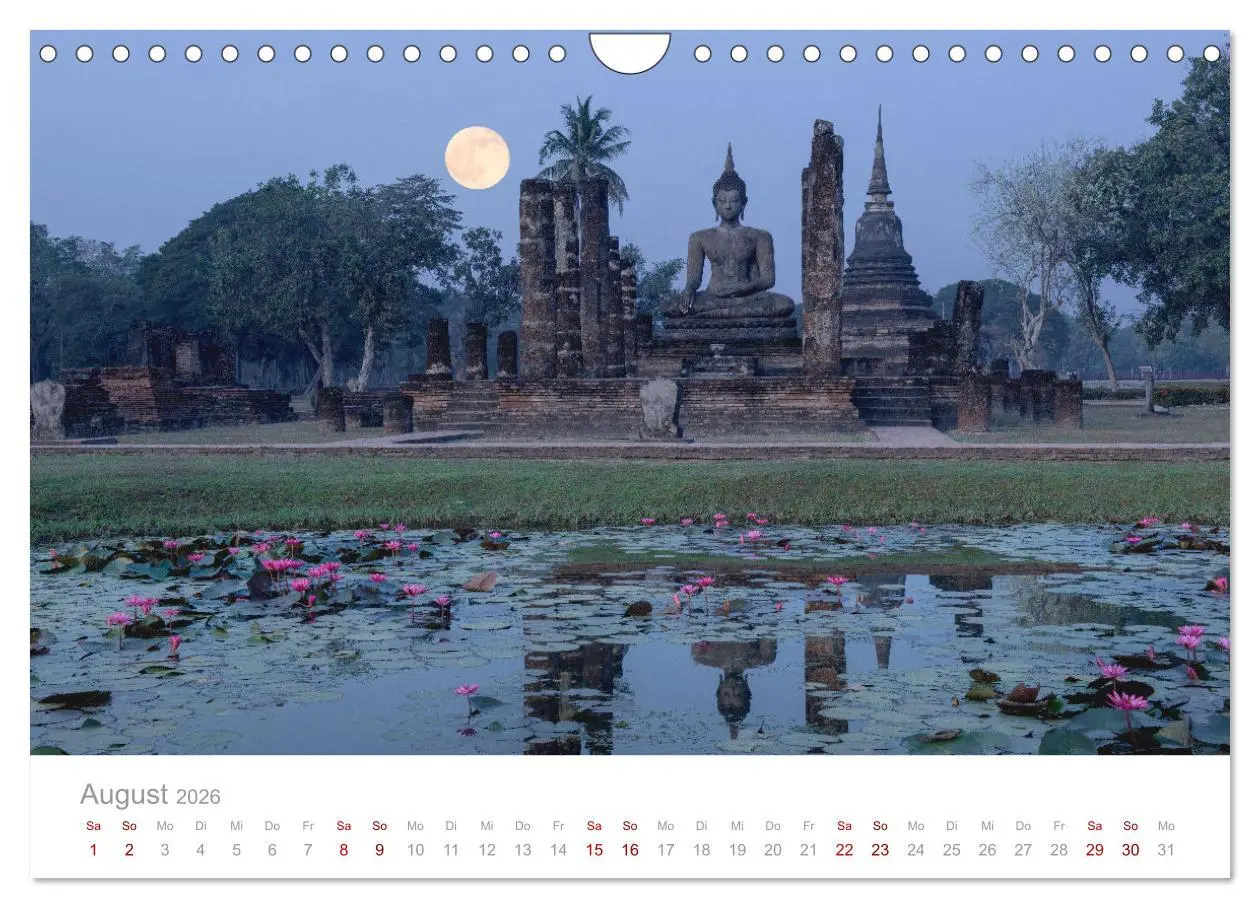Bild: 9783457578001 | BUDDHA - Im Reich der Achtsamkeit (Wandkalender 2026 DIN A4 quer),...