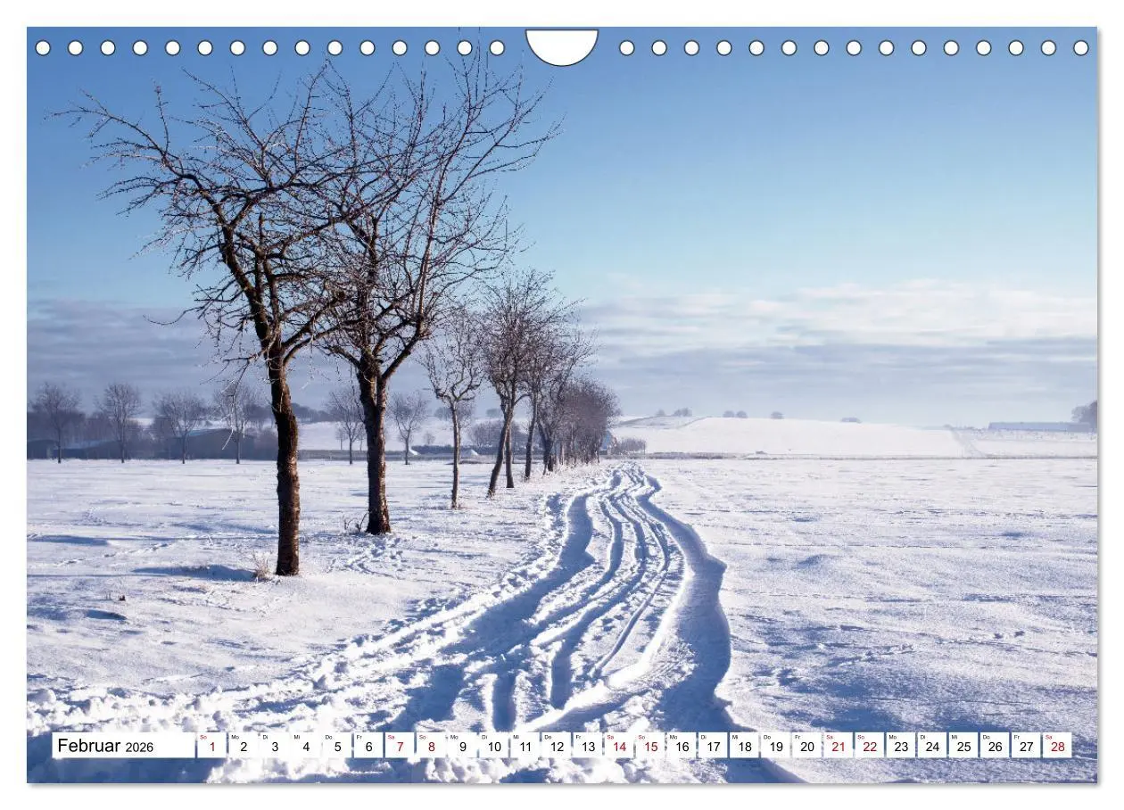 Bild: 9783457648001 | Winter in Nord-Deutschland (Wandkalender 2026 DIN A4 quer),...