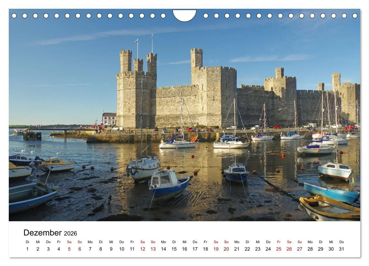 Bild: 9783457888001 | Cornwall und Wales (Wandkalender 2026 DIN A4 quer), CALVENDO...