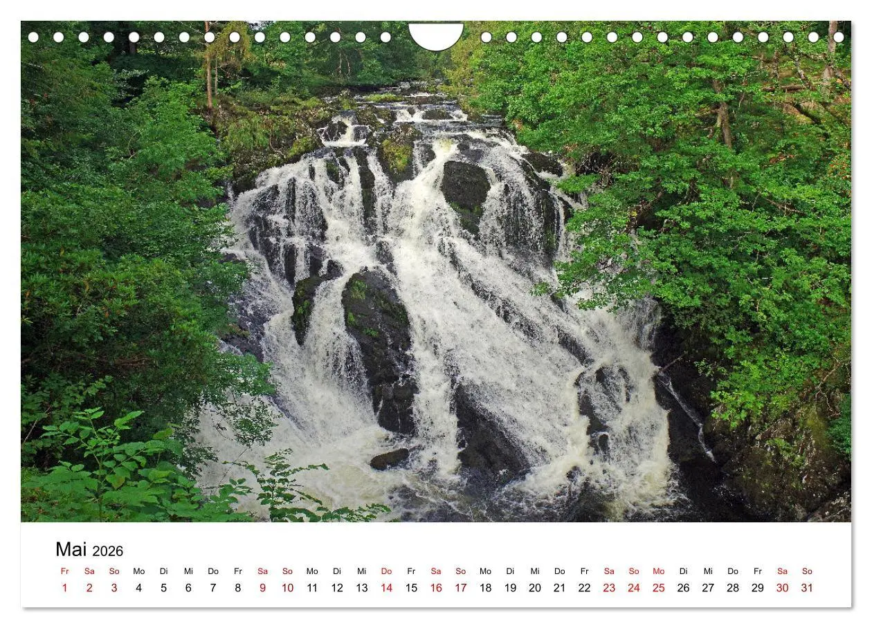 Bild: 9783457888001 | Cornwall und Wales (Wandkalender 2026 DIN A4 quer), CALVENDO...