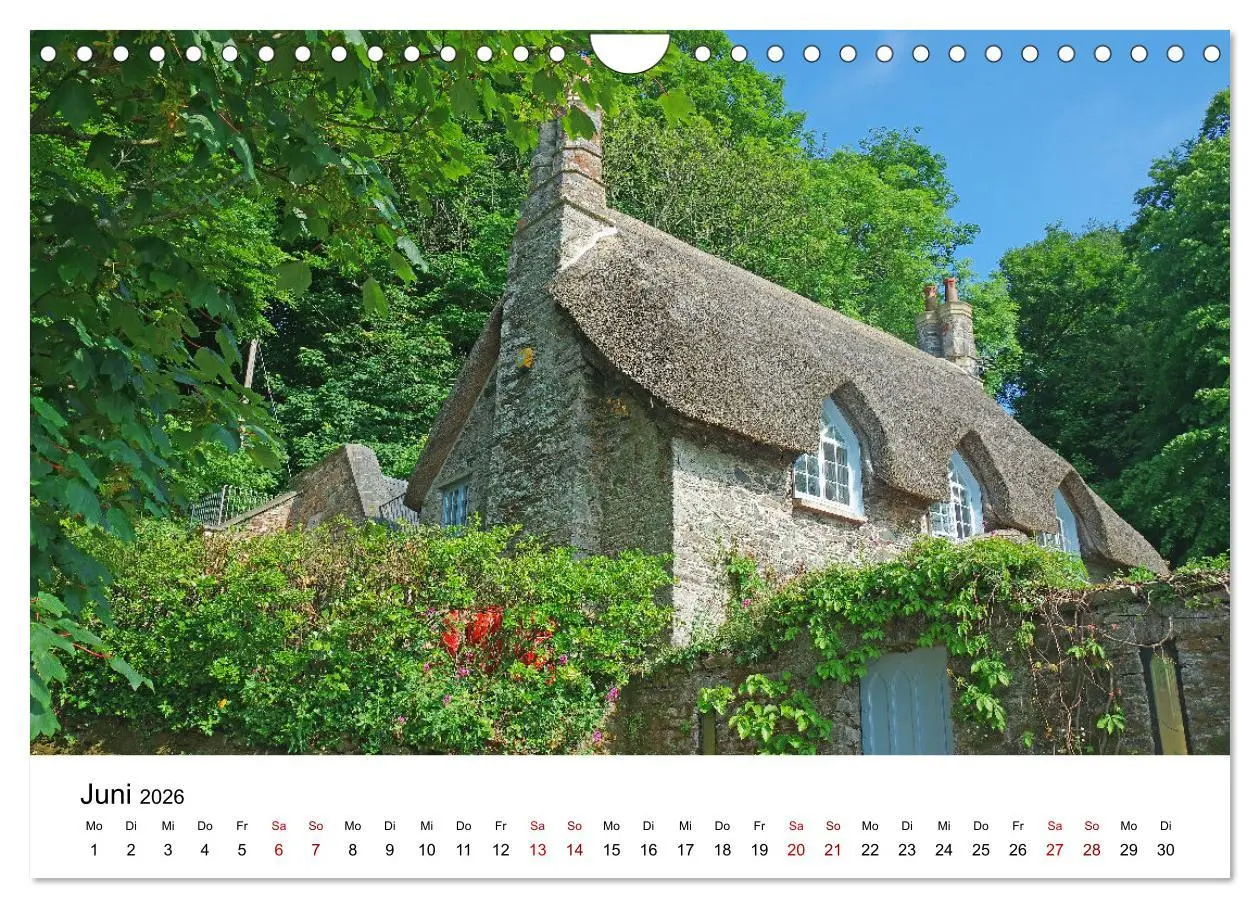 Bild: 9783457888001 | Cornwall und Wales (Wandkalender 2026 DIN A4 quer), CALVENDO...