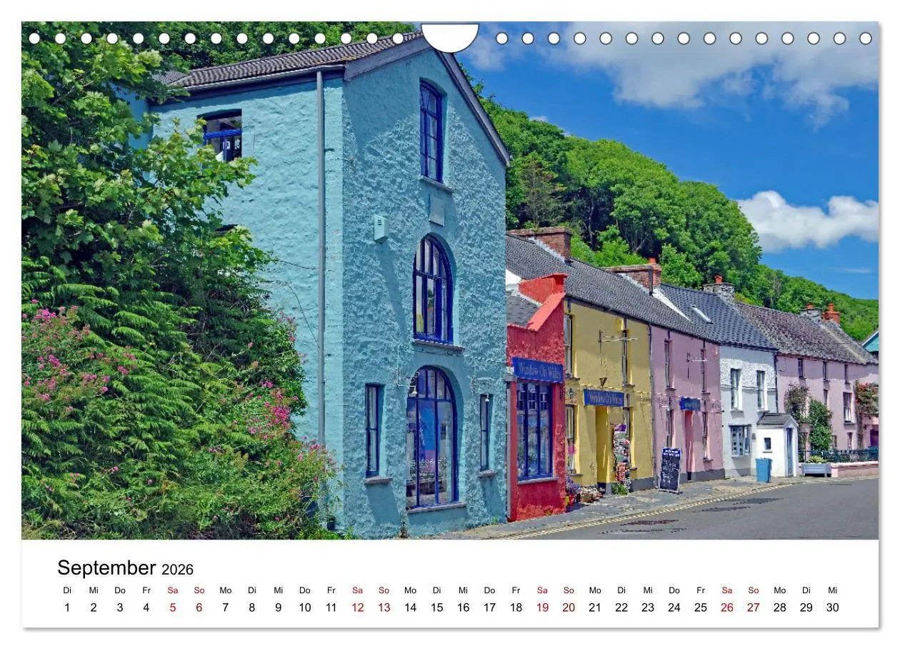 Bild: 9783457888001 | Cornwall und Wales (Wandkalender 2026 DIN A4 quer), CALVENDO...