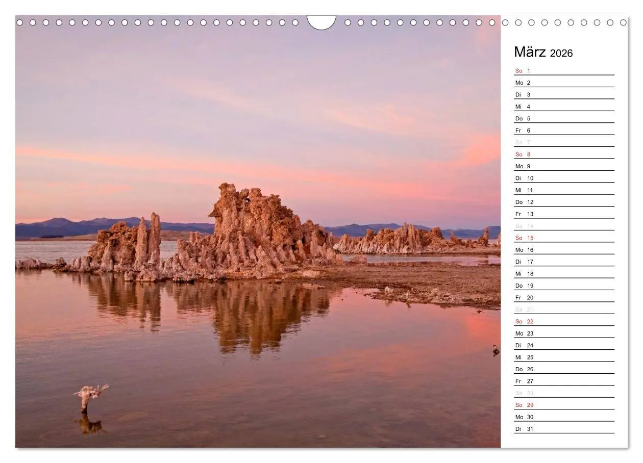 Bild: 9783457958001 | Kalifornien USA (Wandkalender 2026 DIN A3 quer), CALVENDO...