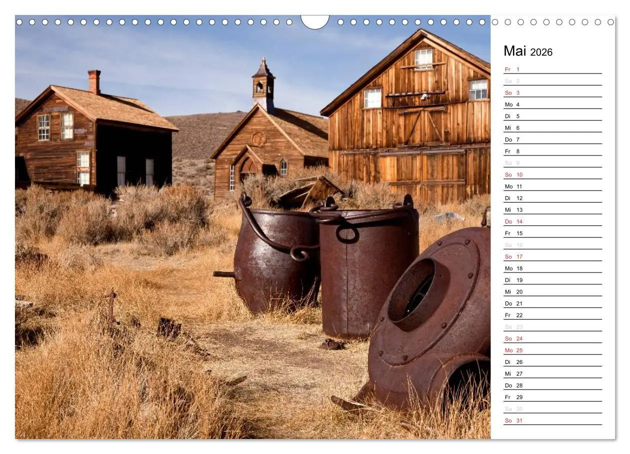 Bild: 9783457958001 | Kalifornien USA (Wandkalender 2026 DIN A3 quer), CALVENDO...