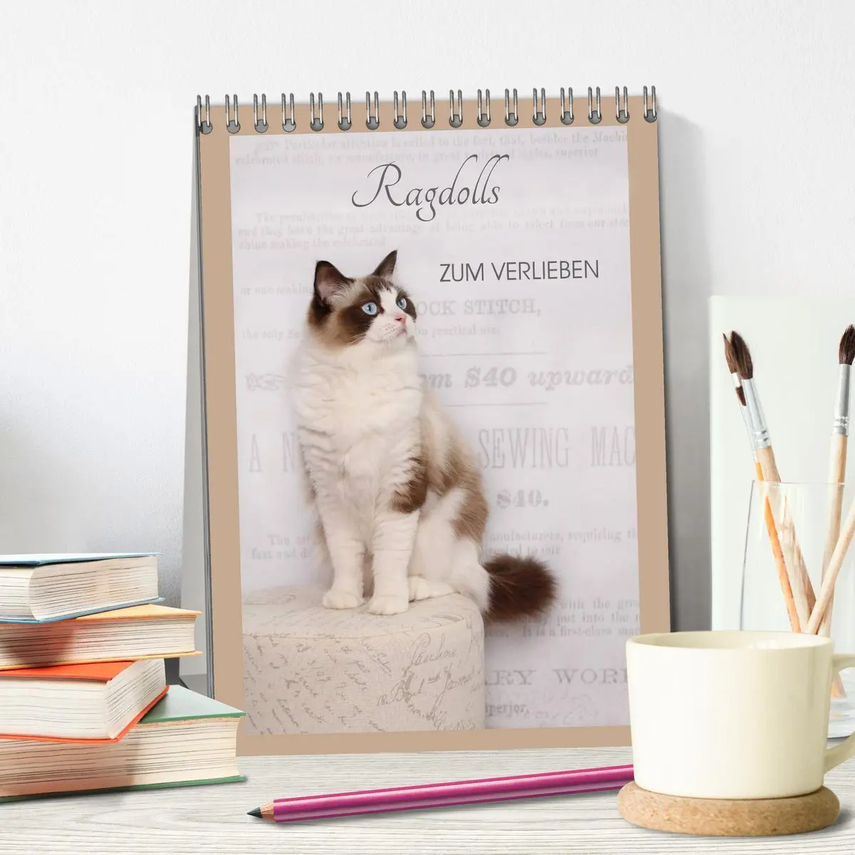 Bild: 9783516428001 | Ragdolls zum Verlieben (Tischkalender 2026 DIN A5 hoch), CALVENDO...