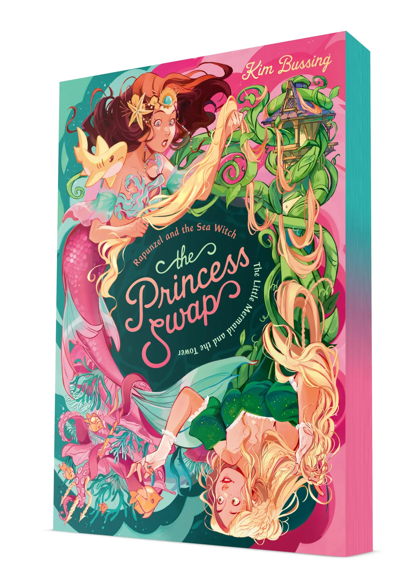 Cover: 9780593708101 | Rapunzel and the Sea Witch (or, The Little Mermaid and the Tower)