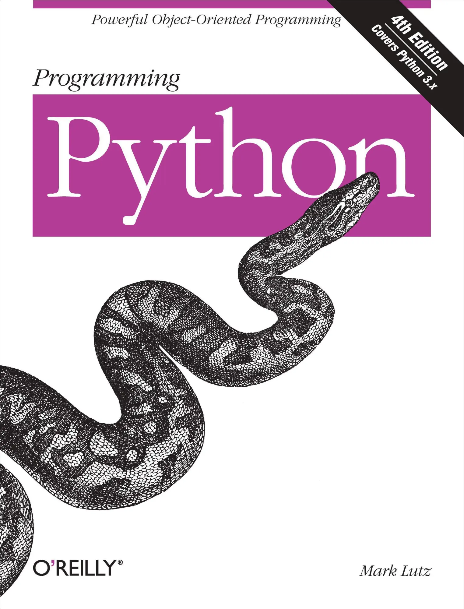 Cover: 9780596158101 | Programming Python | Powerful Object-Oriented Programming | Mark Lutz