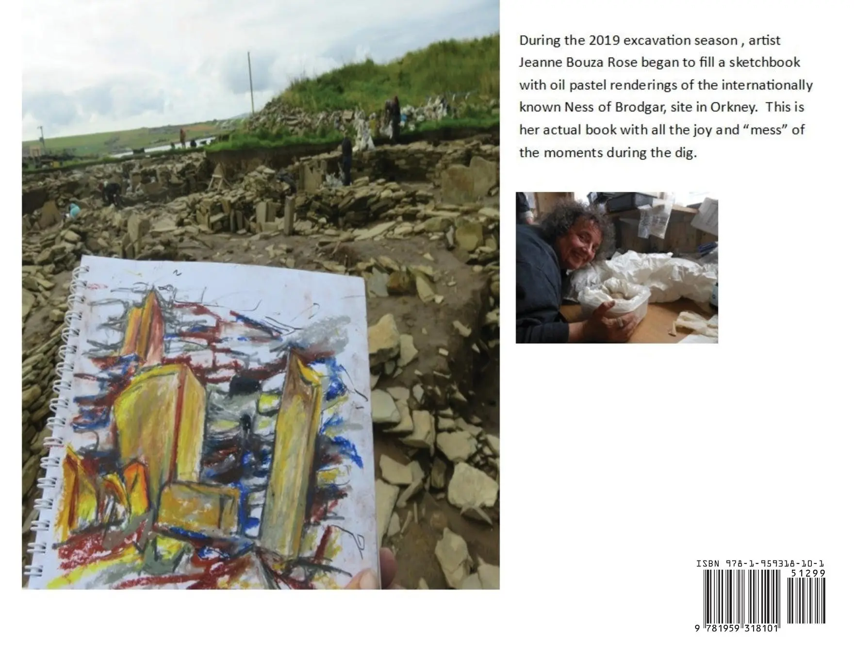 Rückseite: 9781959318101 | Between Rain, Wind and Sun | Over the Edge at the Ness of Brodgar
