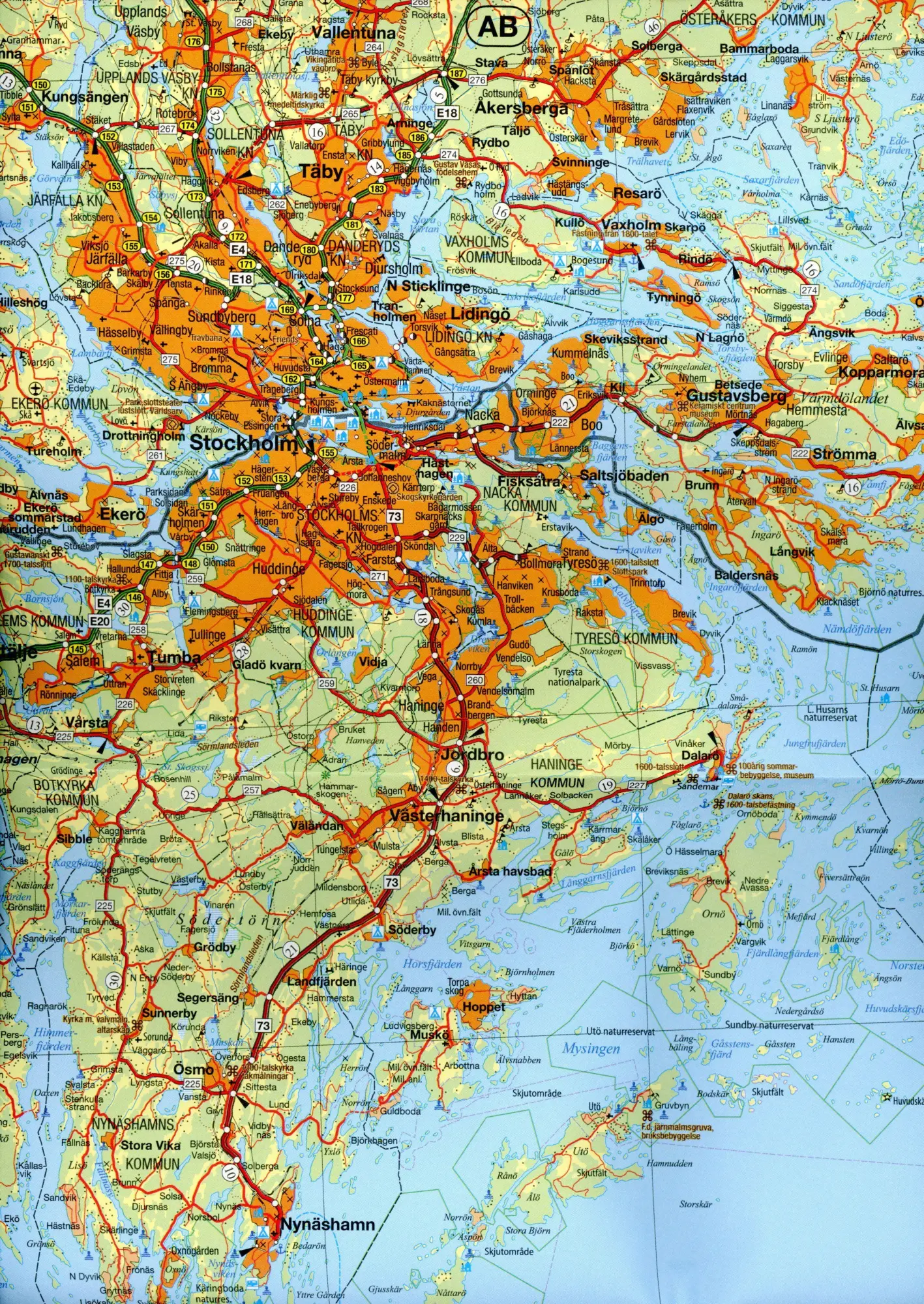 Bild: 9783259018101 | Süd-Schweden (Ost) Nr. 03 Regionalkarte Schweden 1:250 000 | AG | 2022