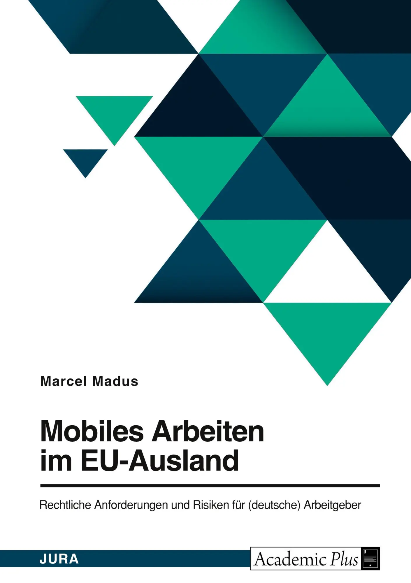 Cover: 9783389018101 | Mobiles Arbeiten im EU-Ausland. Rechtliche Anforderungen und...