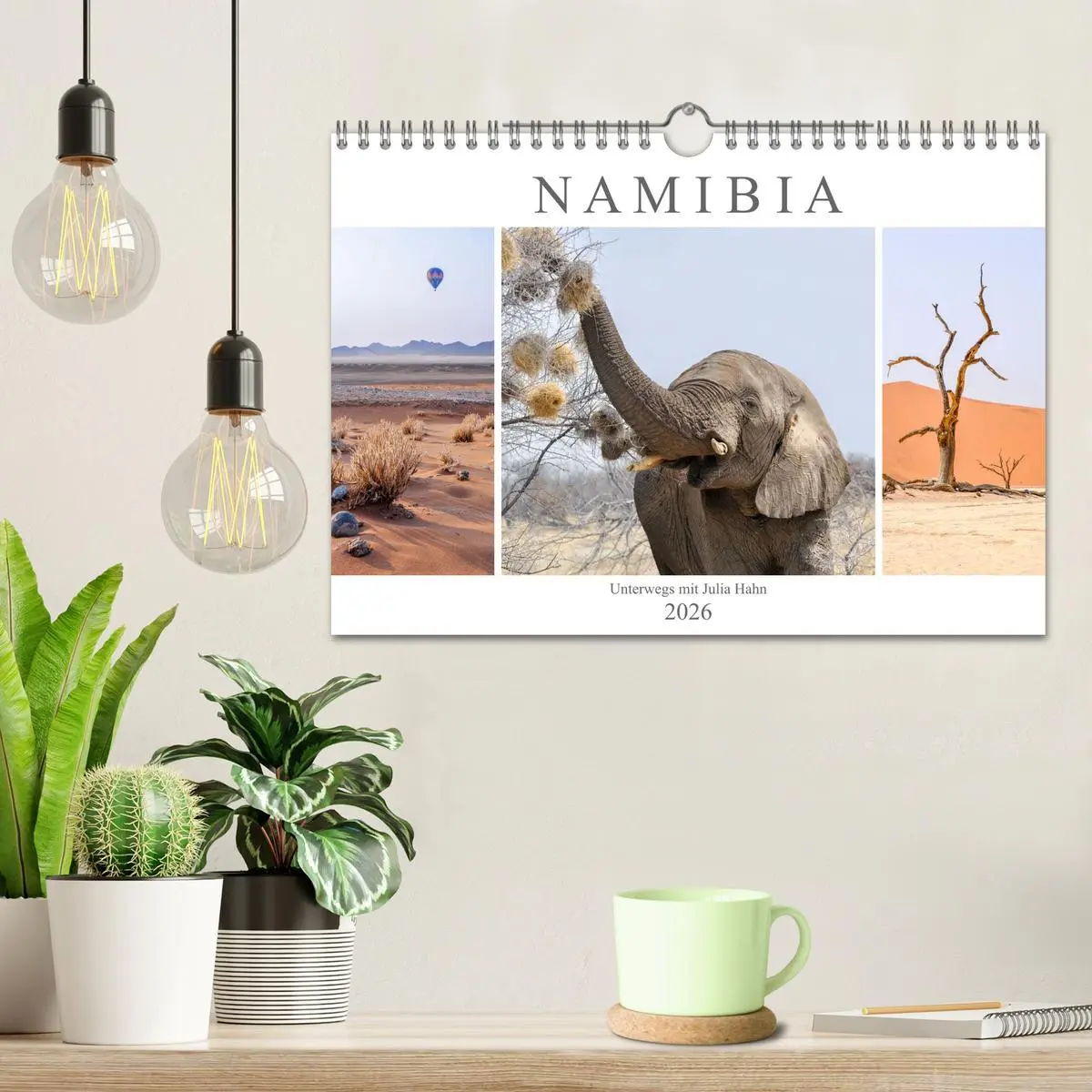 Bild: 9783457638101 | Namibia - unterwegs mit Julia Hahn (Wandkalender 2026 DIN A4 quer),...