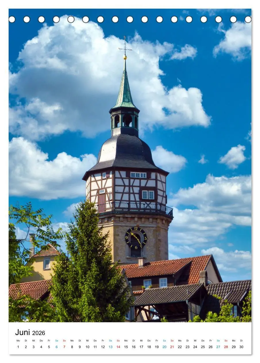 Bild: 9783516348101 | Rems und Murr (Tischkalender 2026 DIN A5 hoch), CALVENDO...