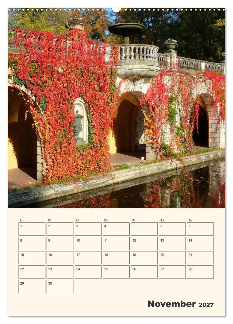 Bild: 9783569438101 | Park Sanssouci und Park Babelsberg (Wandkalender 2027 DIN A2 hoch),...