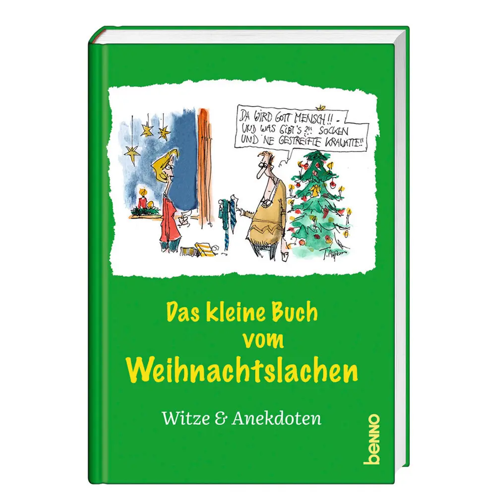 Cover: 9783746268101 | Das kleine Buch vom Weihnachtslachen | Witze &amp; Anekdoten | Buch | 2025