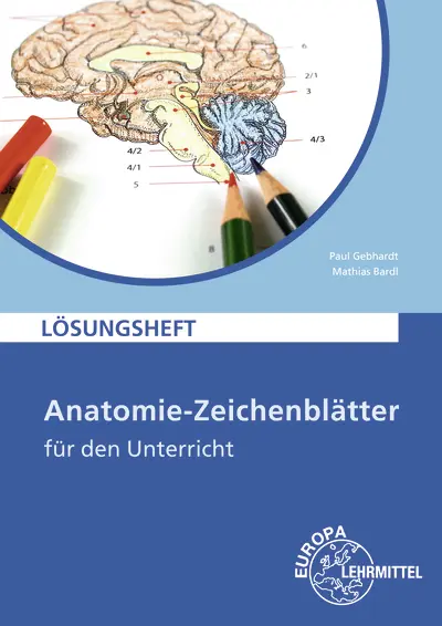 Cover: 9783808568101 | Anatomie-Zeichenblätter für den Unterricht, Lösungsheft | Bardl | Buch