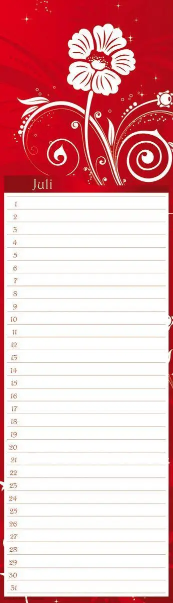 Bild: 9783867598101 | Geburtstagskalender Floral mini immerwährend | Kalender | 14 S.