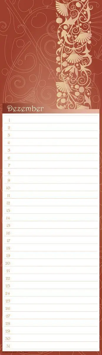 Bild: 9783867598101 | Geburtstagskalender Floral mini immerwährend | Kalender | 14 S.