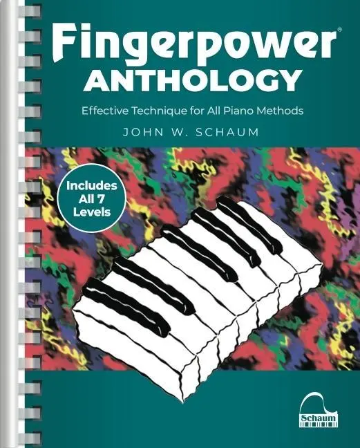 Cover: 840126958201 | Fingerpower Anthology Piano Technique Book All 7 Levels in One...