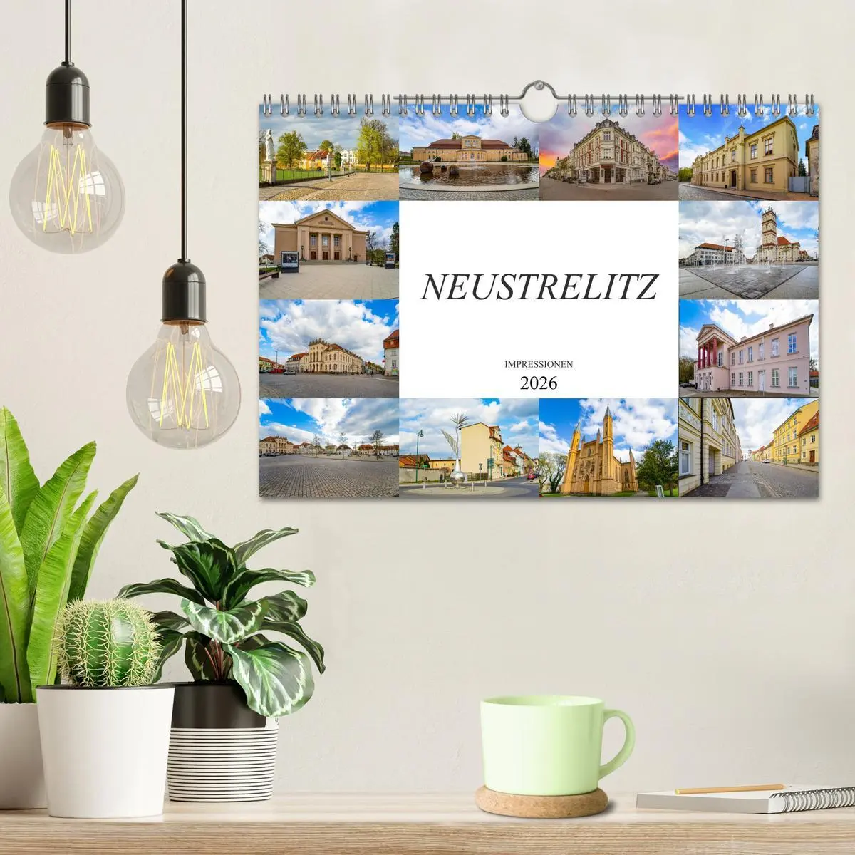 Bild: 9783457798201 | Neustrelitz Impressionen (Wandkalender 2026 DIN A4 quer), CALVENDO...