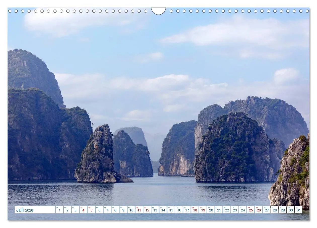 Bild: 9783457868201 | Asien Pur: Vietnam (Wandkalender 2026 DIN A3 quer), CALVENDO...