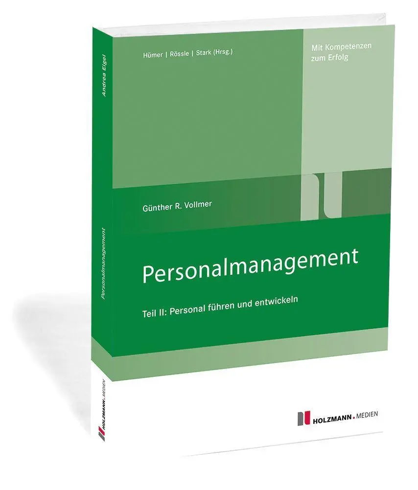 Cover: 9783778318201 | Personalmanagement | Teil II: Personal führen und entwickeln | Vollmer