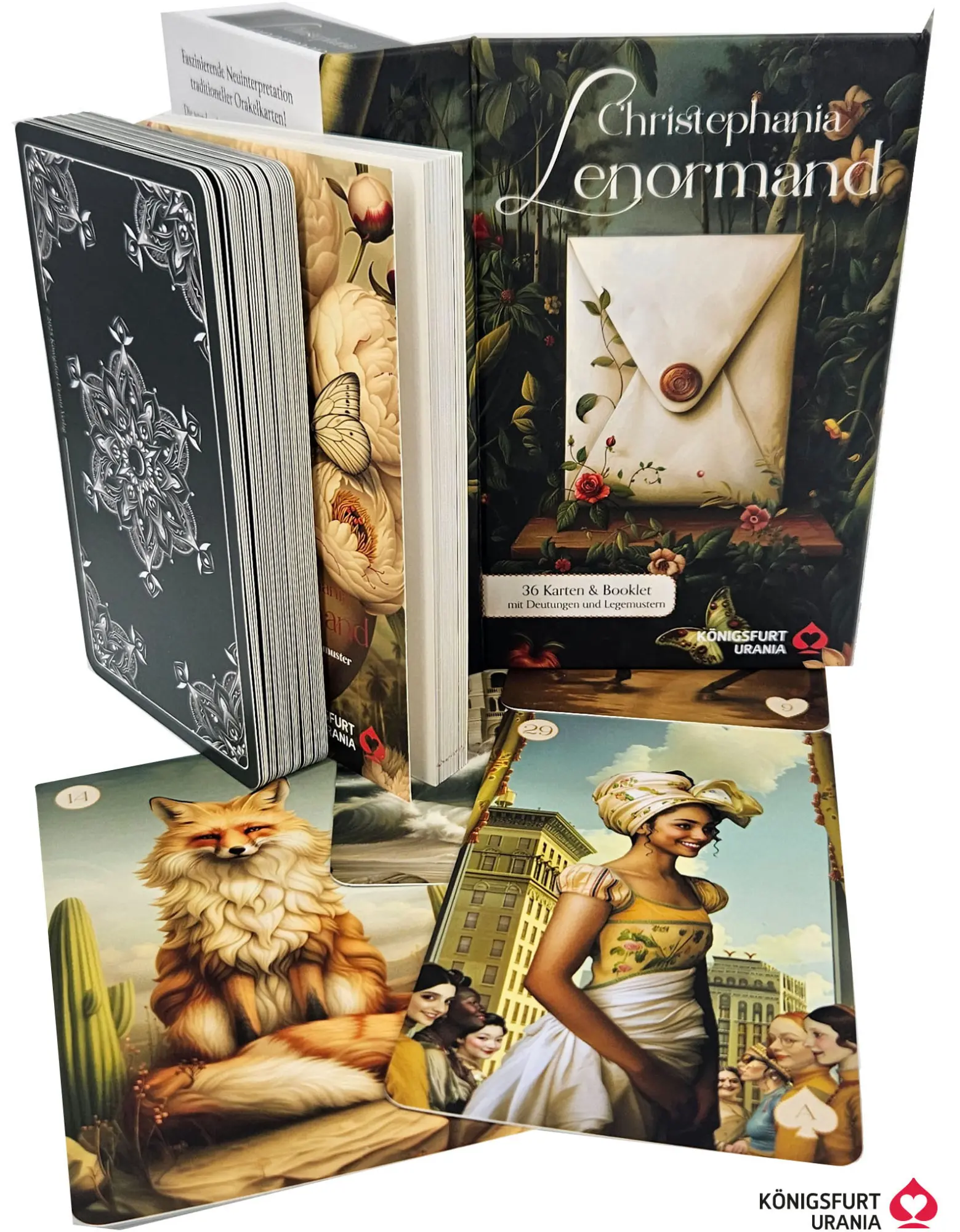 Cover: 9783868268201 | Christephania Lenormand - 36 Karten &amp; Booklet | Christiane Neumann