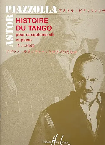 Cover: 9790230968201 | HISTOIRE DU TANGO TENOR SAXOPHONE &amp; PIAN | Ken-Ichiro Isoda | Buch
