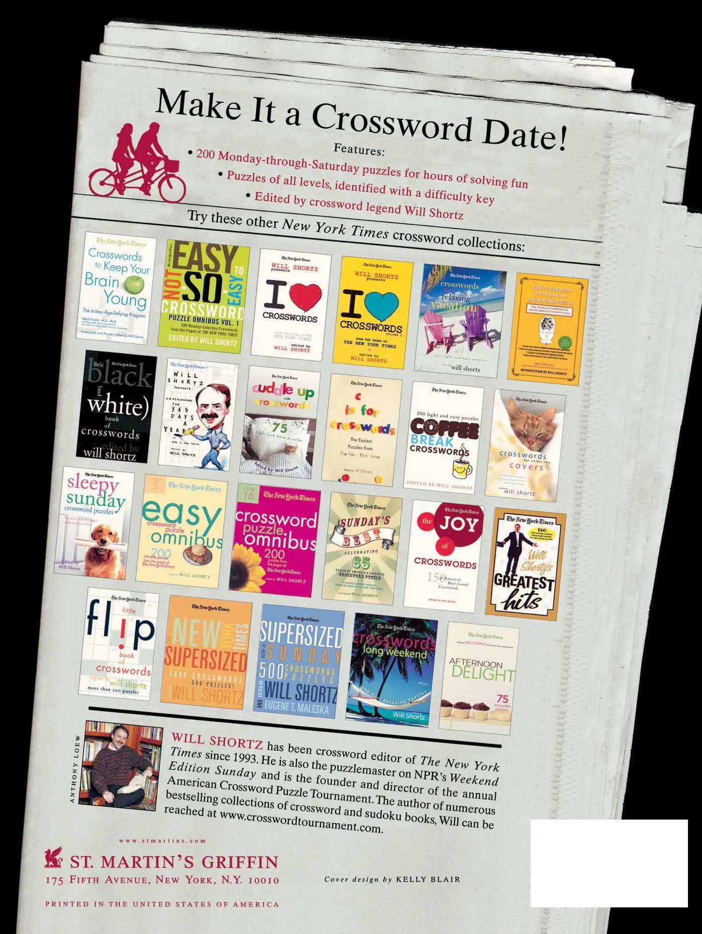 Rückseite: 9780312378301 | The New York Times Crosswords for Two | The New York Times | Buch