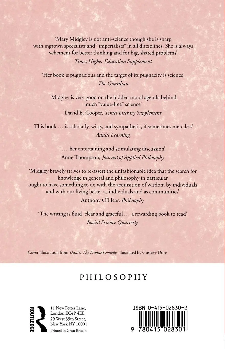 Rückseite: 9780415028301 | Wisdom, Information and Wonder | What is Knowledge For? | Mary Midgley